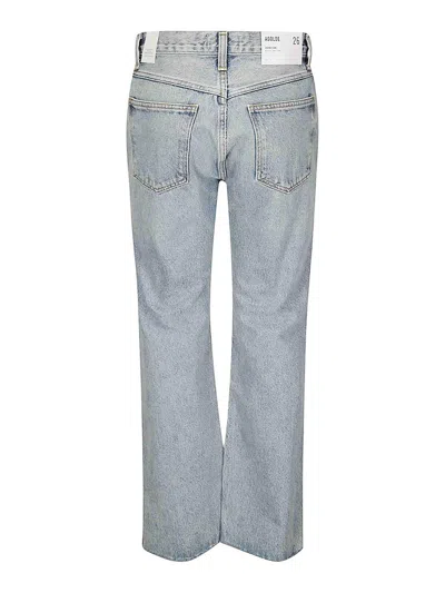 Agolde Leena Mid Rise Baby Flare Jean