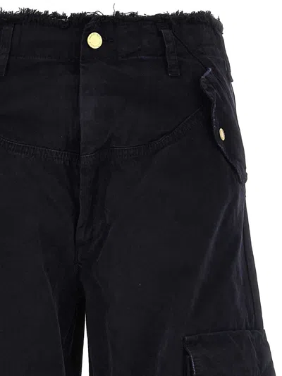 Darkpark Rosalind Cargo Pants In Black