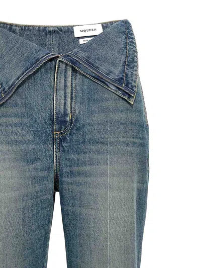 Alexander Mcqueen Denim Pants