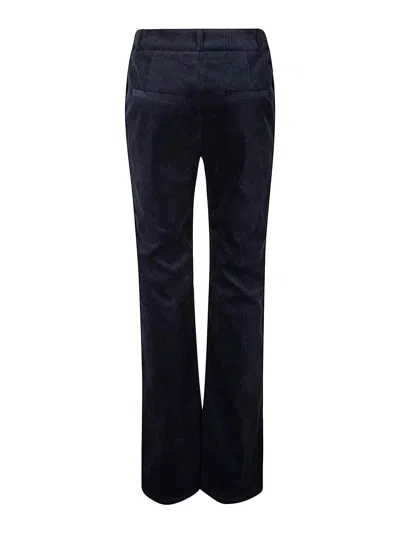Apc A.p.c. Straight Leg Corduroy Pants In Black
