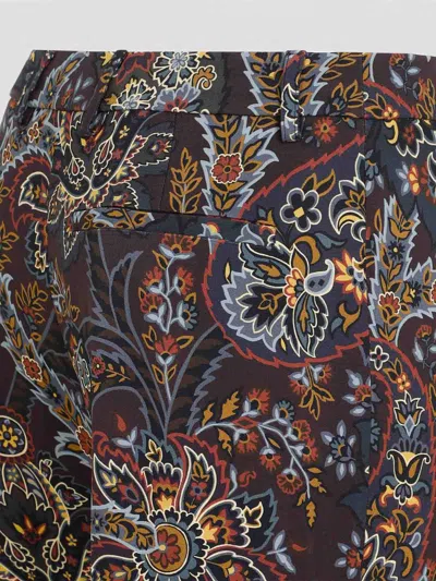 Etro Paisley-print Flared Trousers