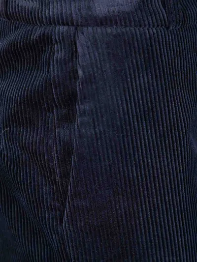 Apc A.p.c. Straight Leg Corduroy Pants In Black