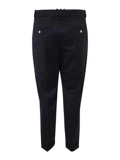 Balmain Straight-leg Tailored-cut Trousers In Black