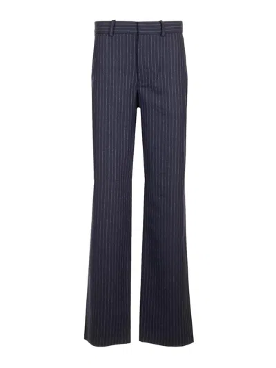 Apc Tailored Design Classic Trousers In Blue
