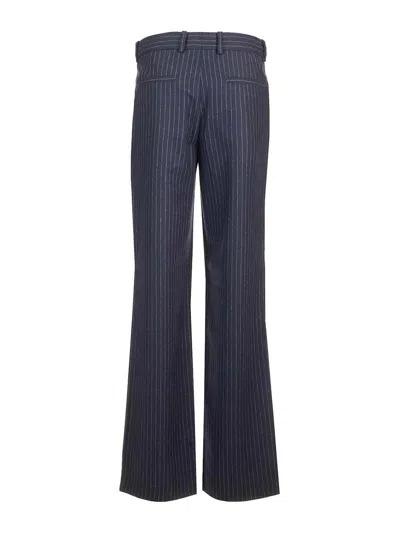 Apc Tailored Design Classic Trousers In Blue