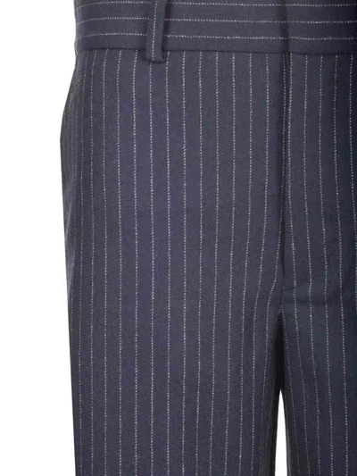 Apc Tailored Design Classic Trousers In Blue