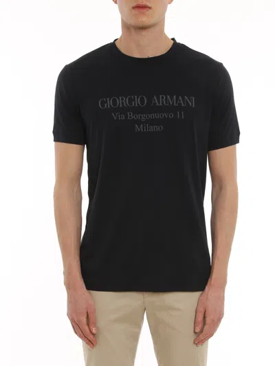 Giorgio Armani Borgonuovo 11 Cotton Jersey T-shirt