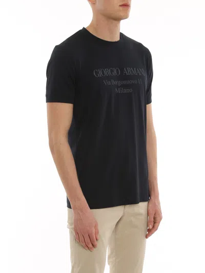 Giorgio Armani Borgonuovo 11 Cotton Jersey T-shirt