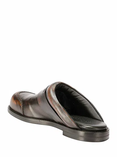 Acne Studios Women Leather Buckle Mules