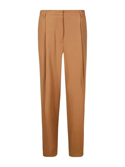 Dries Van Noten Driver Brown Trousers