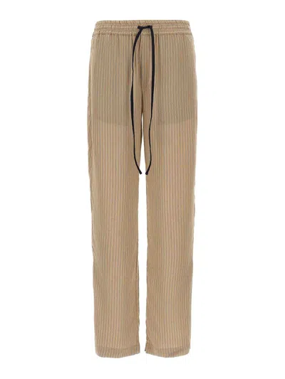 Victoria Beckham Pleat Detail Pyjama Pants