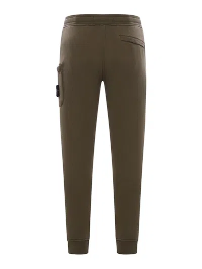 Stone Island Sports Pants With Compass Application