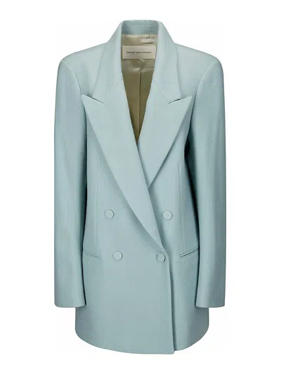 Dries Van Noten Double -breasted Wool Jacket