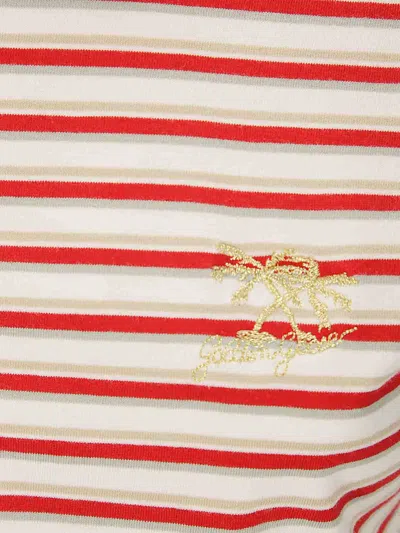 Golden Goose Journey Stripe Slim Fit Cotton Polo