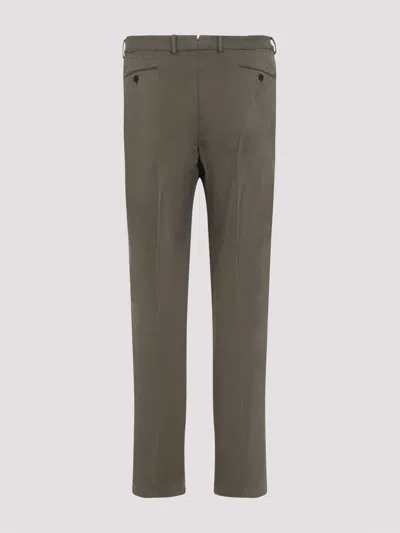 Ralph Lauren Eaton Pants With Belt Loops And Side Pockets In Green