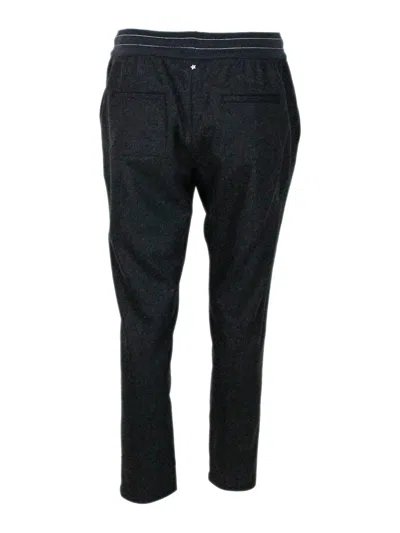 Lorena Antoniazzi Wool Blend Pants