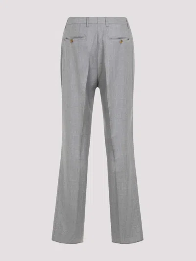 Etro Single Pleat Pants In Wool