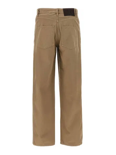 Burberry Trousers Featuring Wide Leg And 5 Pockets