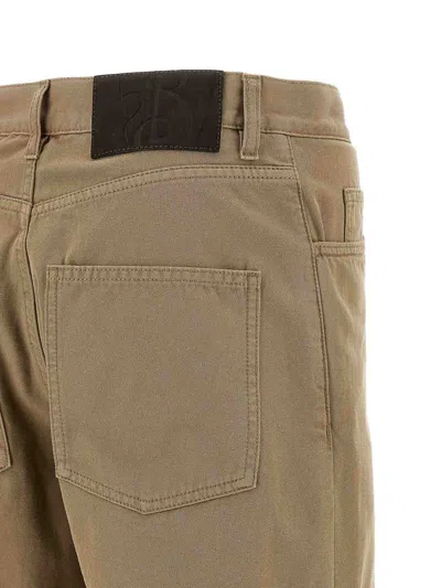 Burberry Trousers Featuring Wide Leg And 5 Pockets