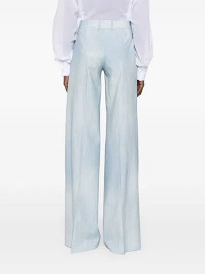 Ermanno Scervino High-waist Wide-leg Denim Jeans