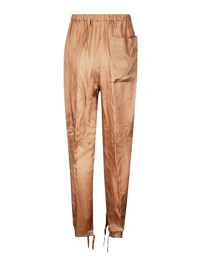 Dries Van Noten Soft-fit Viscose Trousers With Elegant Drawstring