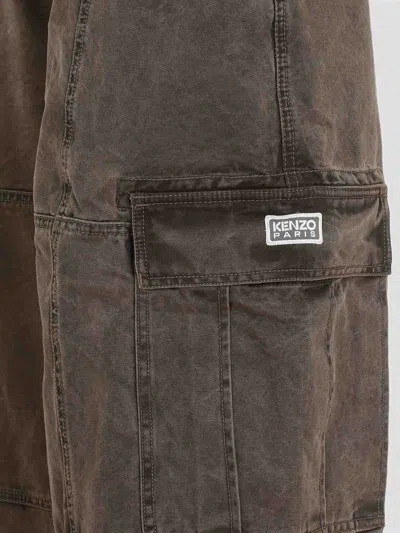 Kenzo Dyed Canvas Cargo Pants
