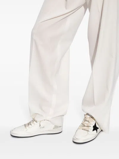 Golden Goose Ball Star Sneakers In White