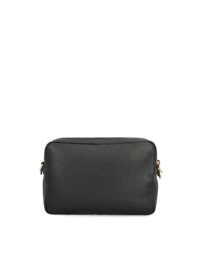 Prada Nylon Camera Bag With Leather Detailing In Black