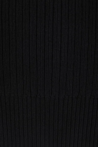 Rick Owens High-neck Sweater In Black