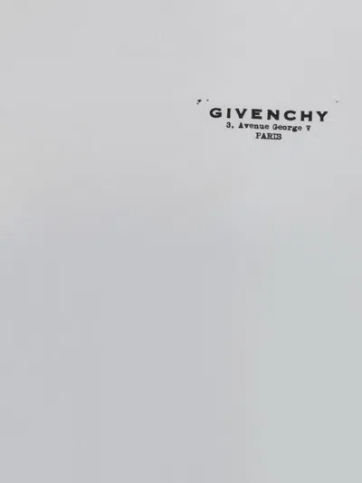 Givenchy Regular Fit Cotton T-shirt With Logo Design In White