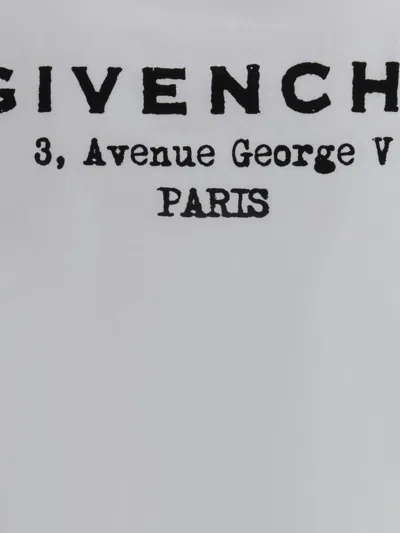 Givenchy Regular Fit Cotton T-shirt With Logo Design In White