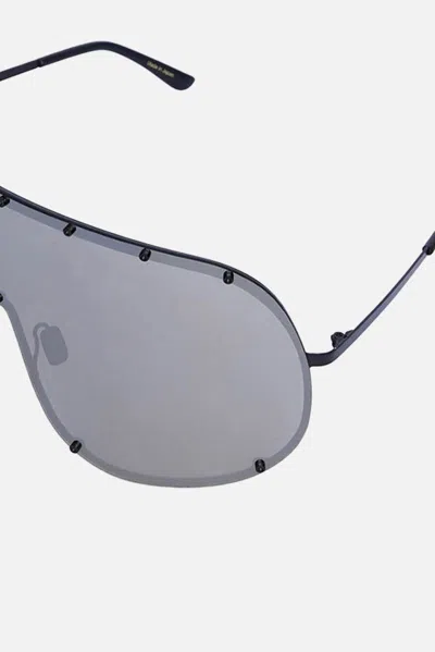Rick Owens Sunglasses In Gray