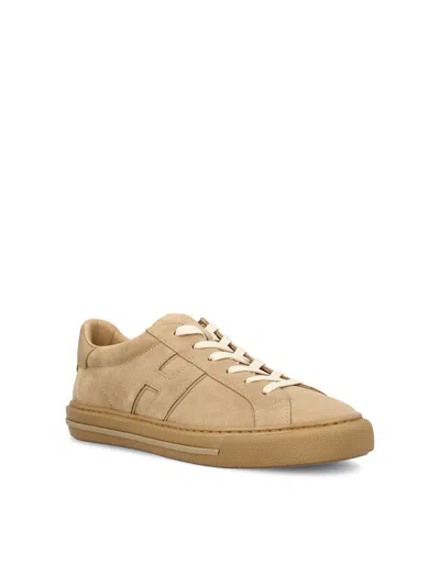 Hogan H691 Side H Patch Sneakers In Neutral