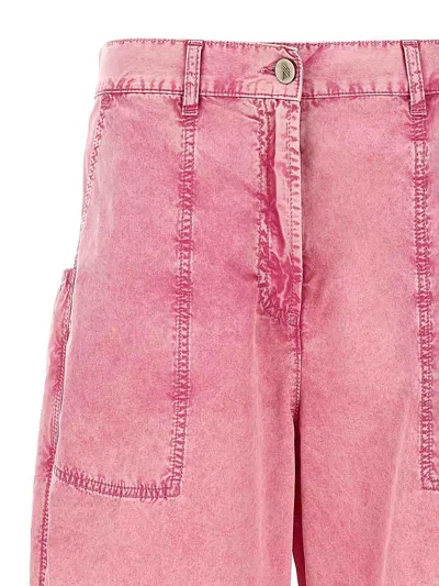 Attico Baggy Pants In Pink