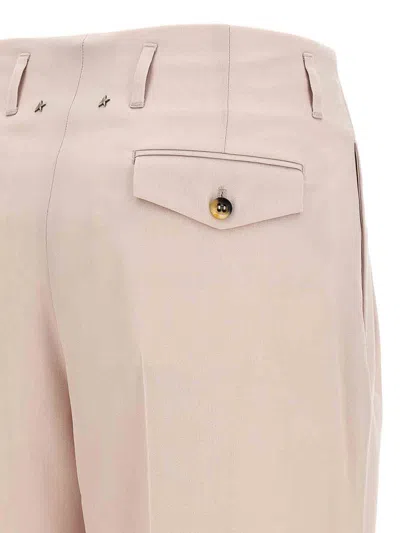 Golden Goose Wool Trousers With Belt Loops And Pleats