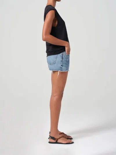 Agolde Parker Denim Shorts