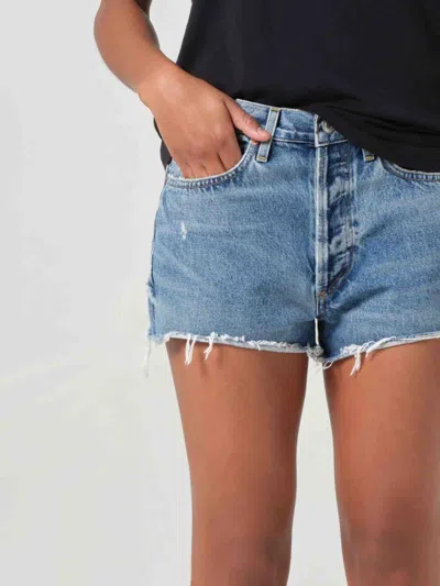Agolde Parker Denim Shorts