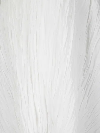 Stefano Mortari Pleat Effect High-waisted Skirt