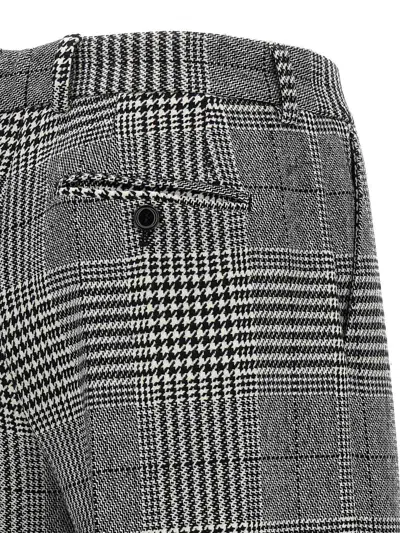 Dolce & Gabbana Grey Flared Pants With High Waist In Wool And Cashmere Woman