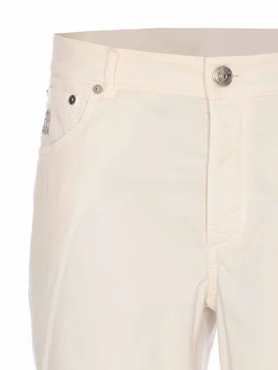 Brunello Cucinelli Five Pockets Beige Trousers
