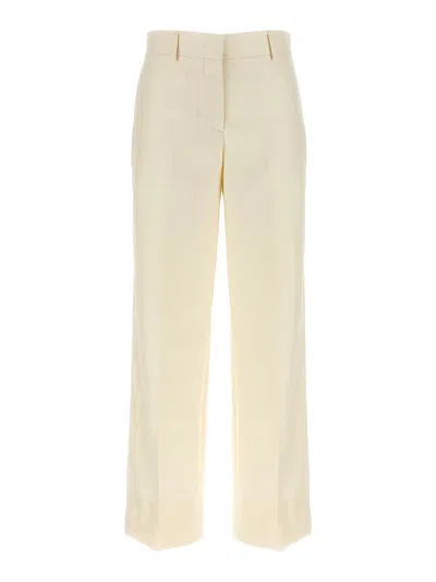 Brioni Wool-blend Trousers In Neutral