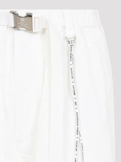 Mastermind Japan Regular Fit Belted Easy Pants In Gray