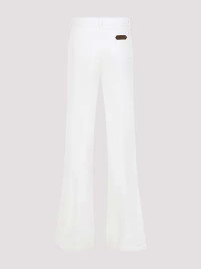 Tom Ford Moleskin Wide Flare Pants
