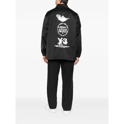 Y-3 Recycled-nylon Coach Jacket In Black