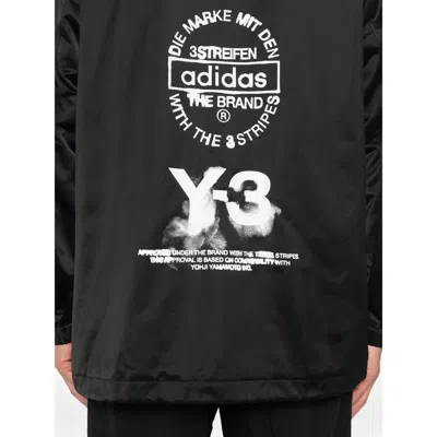 Y-3 Recycled-nylon Coach Jacket In Black