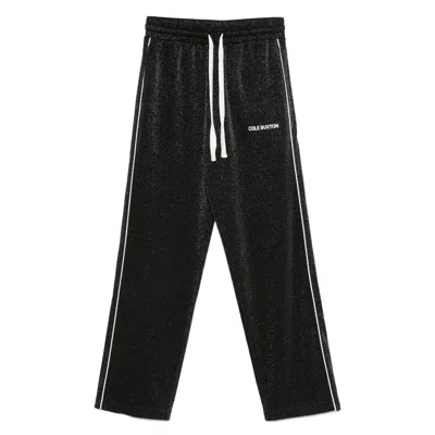 Cole Buxton Drawstring Trousers In Black