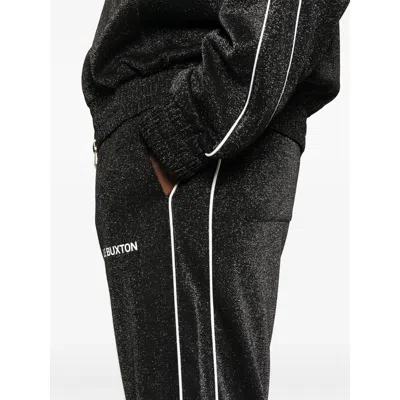 Cole Buxton Drawstring Trousers In Black