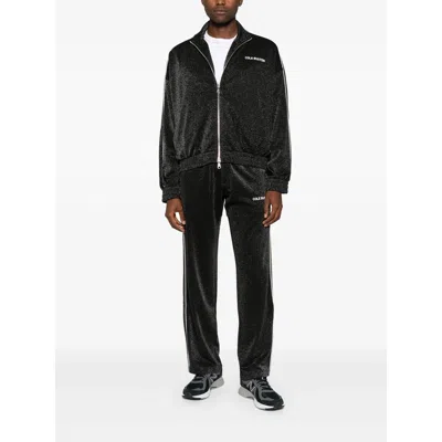 Cole Buxton Drawstring Trousers In Black