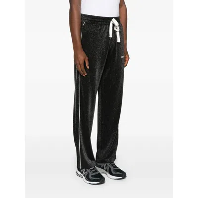 Cole Buxton Drawstring Trousers In Black
