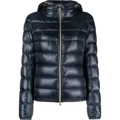 Herno Zip-up Hooded Down Jacket